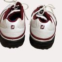 FootJoy  Womens Golf Shoes Cleats Leather White Maroon 8 M bv Photo 7