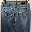 Nordstrom Blue 2  Distressed Bootcut Jeans Sz 28 Photo 4