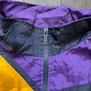 Reebok Vintage Men’s 90’s  Blue, Purple, & Gold Track Windbreaker Jacket Size XL Photo 4