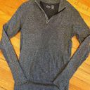 Zyia  active fog performance quarter zip long sleeve pullover size small Photo 1