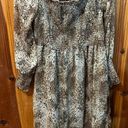 Betsey Johnson Snakeskin Maxi Dress Photo 0