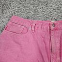 Madewell READ  Baggy Straight Jeans Garment Dyed Edition Women’s Size 32 Pink Photo 8