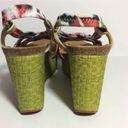 Krass&co Right Bank Shoe . Floral Fabric Espadrille Sz 8 Photo 6