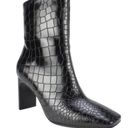 Seven Dials NEW  Nicole Alligator Embossed Bootie Photo 1