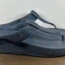 FitFlop  Women's Blue Sparle Lulu Thong Sandals size 8 Photo 0