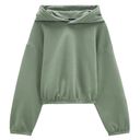 ZARA  sage green cropped hoodie and sweatpants set Photo 1