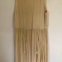 M.P.H vintage 90s boho tan embroidered sleeveless maxi dress size M Size M Photo 1