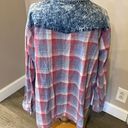 A.L.C. Woman Red & Blue Plaid Long Sleeve Button Down Shirt Women’s Plus Size 3X Photo 3