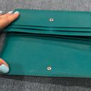 Michael Kors Turquoise Flat Wallet Photo 2