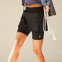 Free People Movement - Daisy Woven Skort Black Bike Shorts Active Sport Outdoor Photo 1