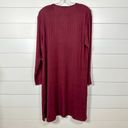 Nine West  Women’s Burgundy Rib Knit Duster Cardigan Sweater, NWT, Small MSRP $40 Photo 9