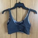 Lululemon Grey / Silver Sparkle Reversible Align Sports Bra Photo 3