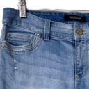 White House | Black Market  Jeans Straight Leg Crop Light Wash WHBM Women’s Size 6 Photo 4