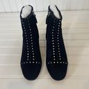 Rebecca Minkoff NWT  Women’s Black Suede Studded Ankle Boots Size 7.5 Photo 2