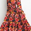 Petal and Pup  Balsa Floral Tiered Long Sleeve Belted Maxi Dress Navy Blue Photo 0