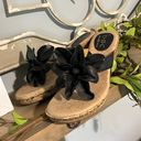 Born concept Sandals boc  Black Leather Womens 7 Photo 1