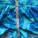 Aerie  Blue Palm Tree Swim Shorts M Photo 3