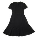 MM.LaFleur NWT  The Inez 1.0 in Black Staccato Textured Fit & Flare Dress 6 Photo 6