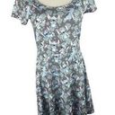 Disney Stitch ‎ Twirl Keyhole Dress Small Sundress Photo 0