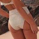 Free People  by ZULU and ZEPHYR Chartreuse Wave Waisted Neutral Tone Brief Size 2 Photo 1