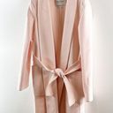 Max Mara  Wool Belted Long Trench Peacoat Baby Light Pink 8 Photo 9