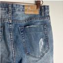 One Teaspoon  Jeans Trashed Freebird Distressed Ripped Skinny Crop Zip Ankle 26 Photo 11