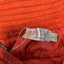 Solitaire by Ravi Khosla long skirt in orange/red in large. NWT Photo 2