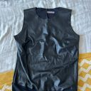 Commando Pleather Bodysuit  Photo 3