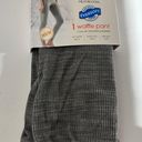 Fruit of the Loom Size XS 0-2  Grey Thermal Waffle Leggings Photo 3