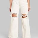 Wild Fable Cream Wide Leg Jeans Photo 0