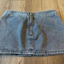 Pretty Little Thing Denim Mini Skirt  Photo 1