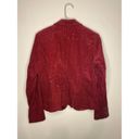 American Eagle  outfitters Y2K dazzling sequence corduroy blazer size med… Photo 5