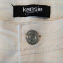 Kensie  White Denim Tomboy Straight Jeans Size 25 EUC #6711 Photo 6