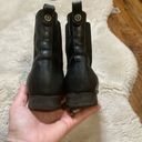 Frye  Carly Chelsea Pull On Boots Womens 8.5 Black Leather Photo 5