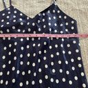 Vintage Blue white polka dot slip dress small Photo 5