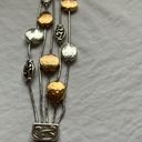 Brighton :Mediterranean Gold & Silver tone Bracelet- multistrand with style discs Photo 9