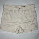 Pilcro  White Distressed Denim Shorts Photo 12