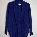 Wilfred  indigo studded open cocoon cardigan Photo 0