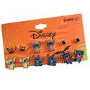 Disney NEW 6 Pair  Stitch Halloween Costume EARRINGS Sets Girls Stud Posts NWT Photo 0