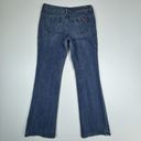 Seven 7 Jeans Size 8 Blue Denim Classic Flare Jeans Photo 4