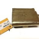 Patricia Nash Verla Gold Vintage Leather Trifold Wallet with RFID Protection Photo 11