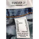 Forever 21  Jean Shorts Womens 30 Blue 90s High Rise Raw Hem Denim Cutoff Loose Photo 6