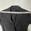 BCBGMAXAZRIA BCBG Maxazaria Jacket Blazer Sz 2 Pinstripe Black Light Shoulder Pads Stretch Photo 10