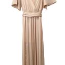 Baltic Born  Natural Sicily Satin Maxi Dress Size Medium Photo 10