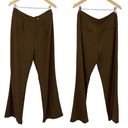 Nasty Gal  High Waist Wide Leg Pleated Trousers Dress Pants Brown Womens 8 Photo 1