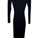 Naked Wardrobe  the nw turtleneck midi dress - Black Size XS Photo 2