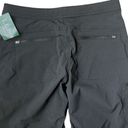 L.L.Bean  Comfort Capri Cropped Trail Pants Black Womens Size 10 New Photo 3