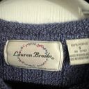 Vintage Blue 80's  Sweater size small Photo 5