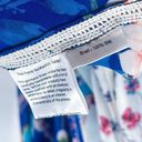 Rococo  Sand Floral Print 100% Silk Tassel Sleeveless Asymmetrical Maxi Dress XS Photo 11