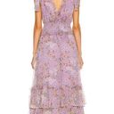 Alexis  Clemence Dress In Purple Bouquet Photo 13